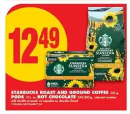 No Frills Starbucks Roast and Ground Coffee offer