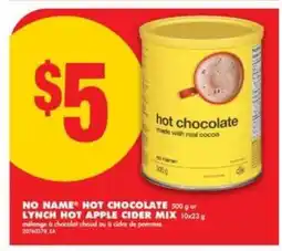 No Frills NO NAME HOT CHOCOLATE offer