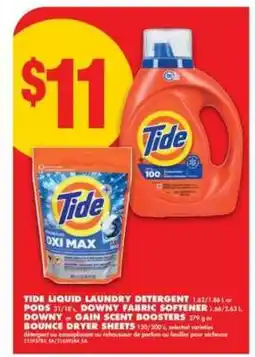 No Frills Tide Liquid Laundry Detergent or Pods offer