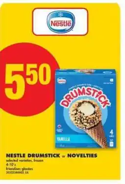 No Frills Nestlé Drumstick or novelties offer