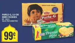Food Basics PARLE-G, LU OR EBM COOKIES offer