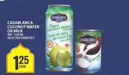 Food Basics Casablanca Coconut Water or Milk offer