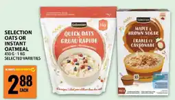 Food Basics SELECTION OATS OR INSTANT OATMEAL offer