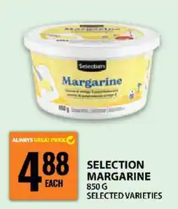Food Basics SELECTION MARGARINE offer
