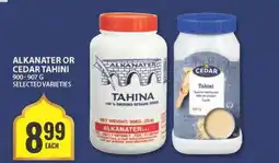 Food Basics Alkanater or Cedar Tahini offer