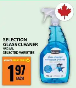 Food Basics SELECTION GLASS CLEANER offer
