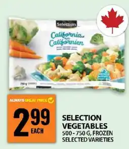 Food Basics SELECTION VEGETABLES offer