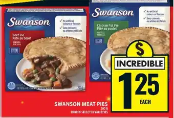 SWANSON MEAT PIES