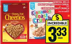 Food Basics General Mills Cereals offer