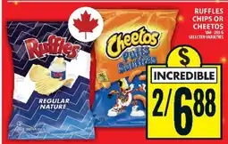 Food Basics Ruffles Chips or Cheetos offer