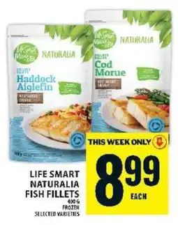 Food Basics LIFE SMART NATURALIA FISH FILLETS offer