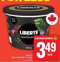 Food Basics LIBERTÉ MÉDITERRANÉE YOGURT offer