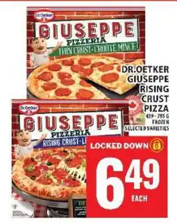 Food Basics DR.OETKER GIUSEPPE RISING CRUST PIZZA offer