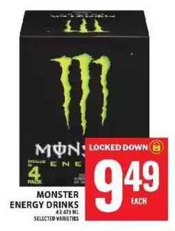 Food Basics MONSTER ENERGY DRINKS offer