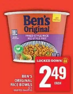 Food Basics Ben's Original Rice Bowls offer