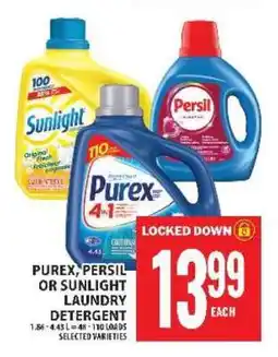 Food Basics PUREX, PERSIL OR SUNLIGHT LAUNDRY DETERGENT offer