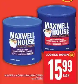 Food Basics MAXWELL HOUSE GROUND COFFEE offer