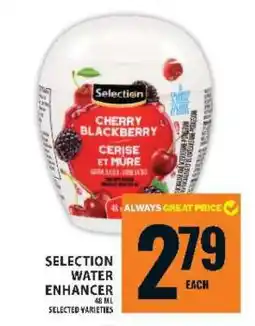 Food Basics Selection Water Enhancer offer