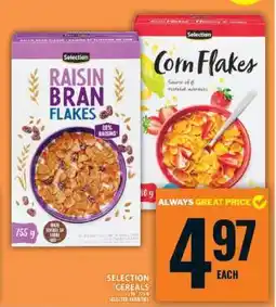 Food Basics SELECTION CEREALS offer