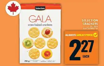 Food Basics SELECTION CRACKERS offer