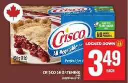 Food Basics Crisco Shortening offer
