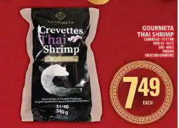 Food Basics Gourmeta Thai Shrimp offer