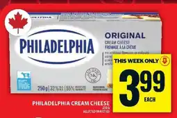 Food Basics Philadelphia Cream Cheese offer