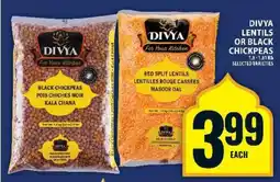 Food Basics DIVYA Lentils or Black Chickpeas offer