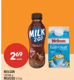 Shoppers Drug Mart NEILSON CREAM or MILK2GO offer