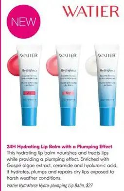 Shoppers Drug Mart Watier Hydraforce Hydra-plumping Lip Balm offer