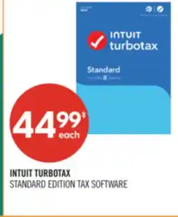 Shoppers Drug Mart INTUIT TURBOTAX STANDARD EDITION TAX SOFTWARE offer