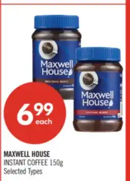 Shoppers Drug Mart MAXWELL HOUSE INSTANT COFFEE offer