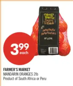 Shoppers Drug Mart FARMER'S MARKET MANDARIN ORANGES offer