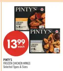 Shoppers Drug Mart PINTY'S FROZEN CHICKEN WINGS offer