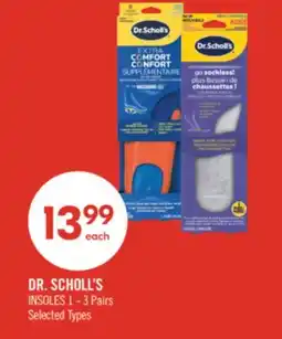 Shoppers Drug Mart DR. SCHOLL'S INSOLES offer