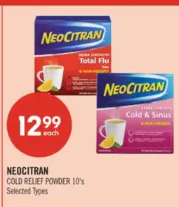 Shoppers Drug Mart NEOCITRAN COLD RELIEF POWDER offer