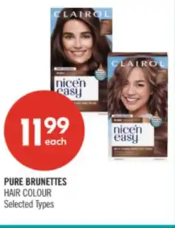 Shoppers Drug Mart PURE BRUNETTES HAIR COLOUR offer