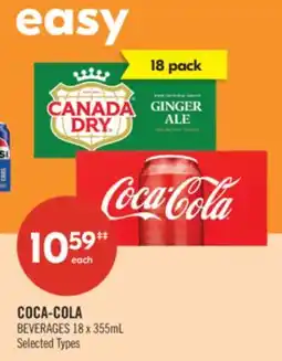 Shoppers Drug Mart COCA-COLA BEVERAGES offer