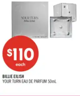 Shoppers Drug Mart BILLIE EILISH YOUR TURN EAU DE PARFUM offer