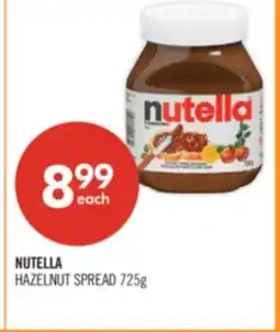 Shoppers Drug Mart NUTELLA HAZELNUT SPREAD offer