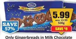 Starsky Only Gingerbreads in Milk Chocolate offer