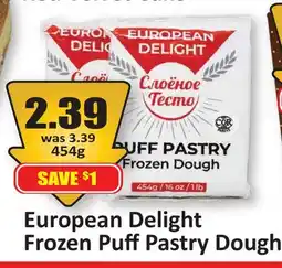 Starsky European Delight Frozen Puff Pastry Dough offer