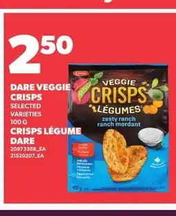 Independent City Market DARE VEGGIE CRISPS offer