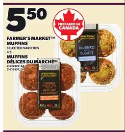 Independent City Market FARMER'S MARKET MUFFINS 4'S offer