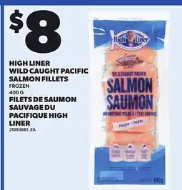 Independent City Market HIGH LINER WILD CAUGHT PACIFIC SALMON FILLETS offer