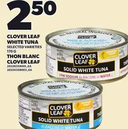 Independent City Market CLOVER LEAF WHITE TUNA offer