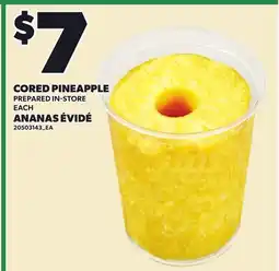 Independent City Market CORED PINEAPPLE offer