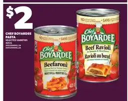 Independent City Market CHEF BOYARDEE PASTA offer