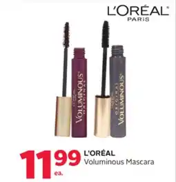 Rexall L' ORÉAL Voluminous Mascara offer