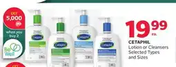 Rexall CETAPHIL Lotion or Cleansers offer